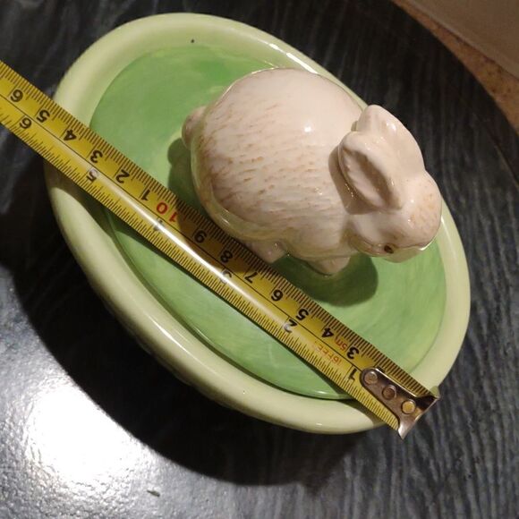 👍 Easter Candy Dish Bunny Rabbit C2 - Picture 6 of 7